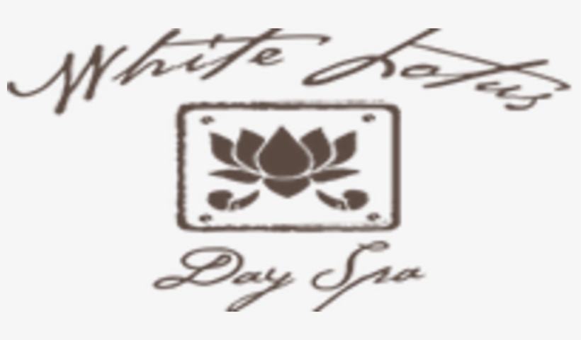 White Lotus Day Spa Logo - Calligraphy, transparent png download