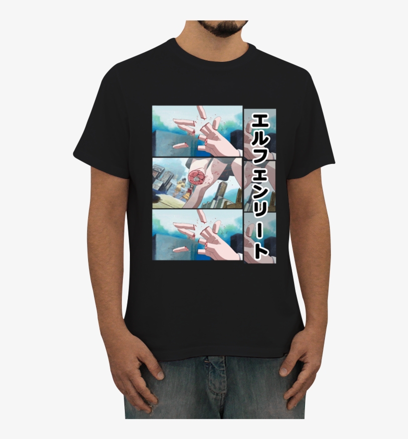 Camiseta Elfen Lied De Cyber Sapiensna - Anime, transparent png download