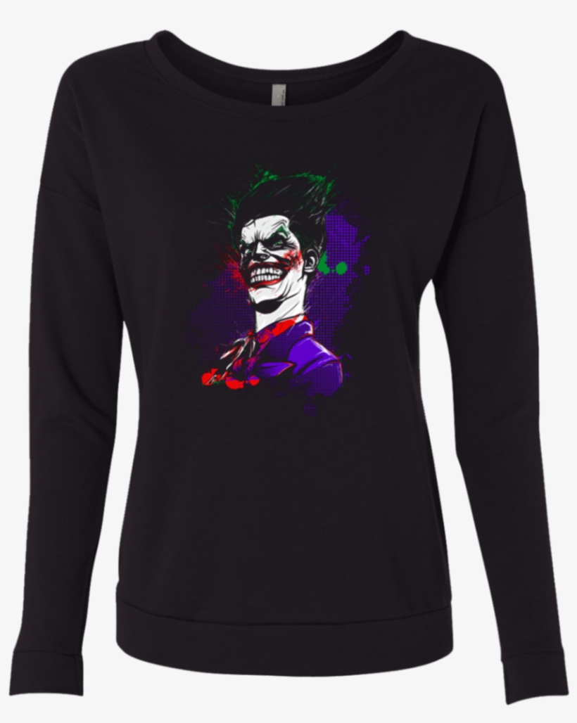 Why So Serious French Terry Scoop - T-shirt, transparent png download
