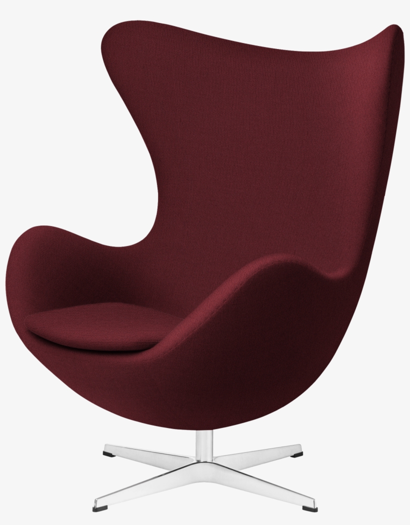 Fritz Hansen Egg Lounge Chair Arne Jacobsen Christianshavn - Office Chair, transparent png download