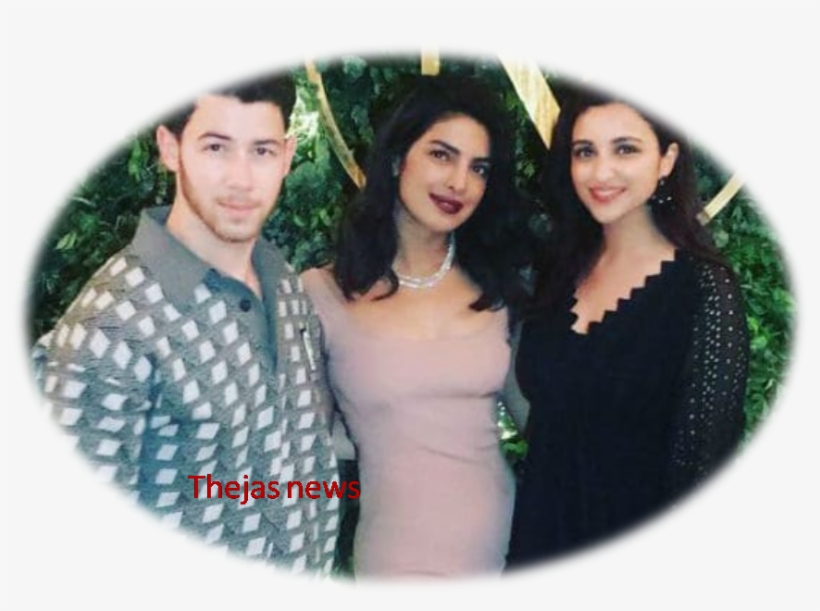 Bollywood Is Noisy Concerning The Recent Couple Priyanka - Parineeti Chopra At Priyanka Chopra Wedding, transparent png download