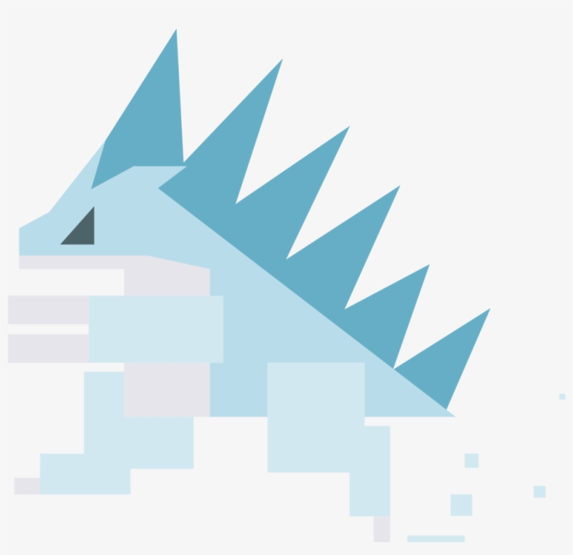 Alolan Sandslash ” This Pokémon's Steel Spikes Are - Triangle, transparent png download