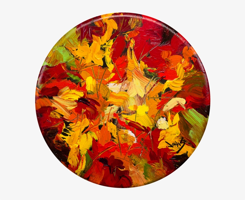 Around Fall, 30" Diam - Circle, transparent png download