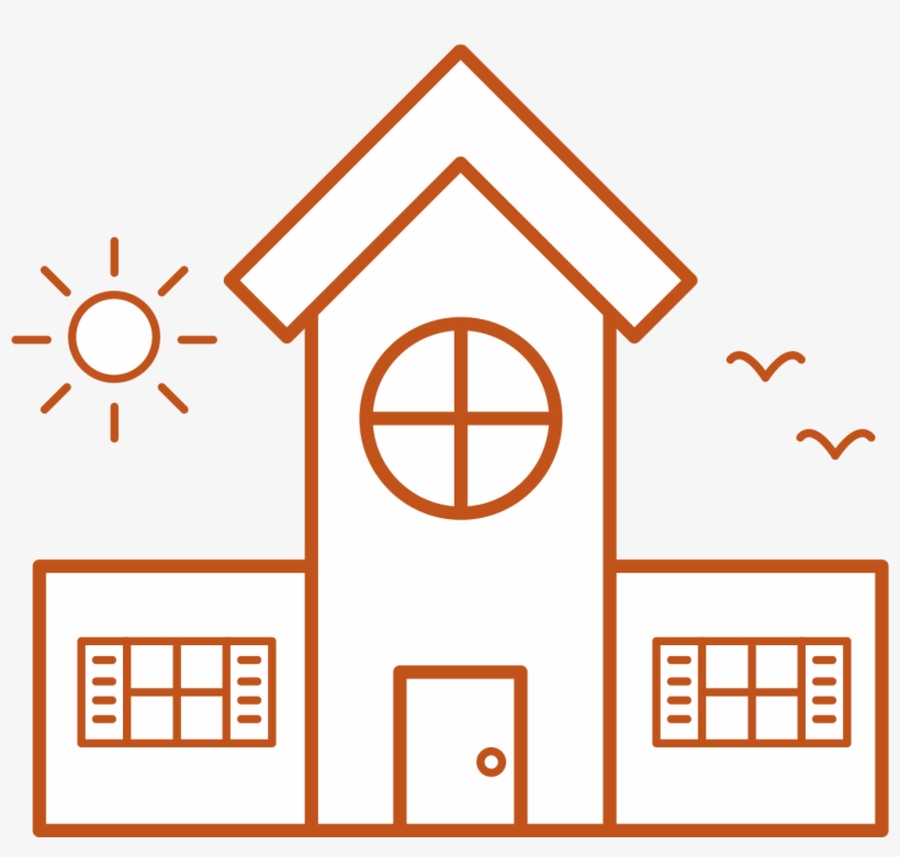 Comprehensive Early Childhood Centers - House, transparent png download