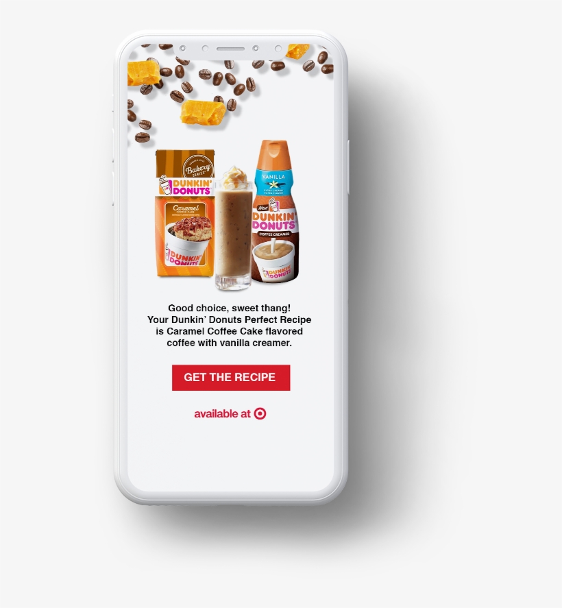 The Ad Helped Promote Dunkin Donuts Flavors While Allowing - Juice, transparent png download
