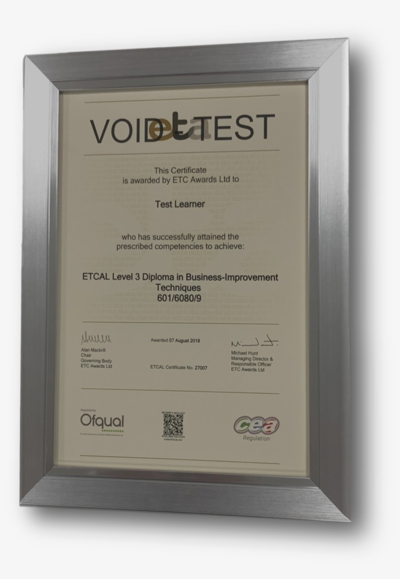 Certificate Frame - Poster, transparent png download