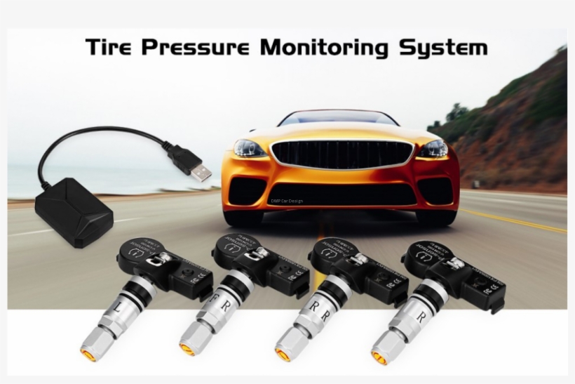 Car Tire Pressure Monitoring System Tpms Internal Sensors, transparent png download