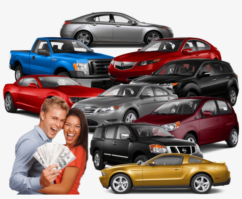 Happy Customers And Used Cars - Pickup Truck, transparent png download