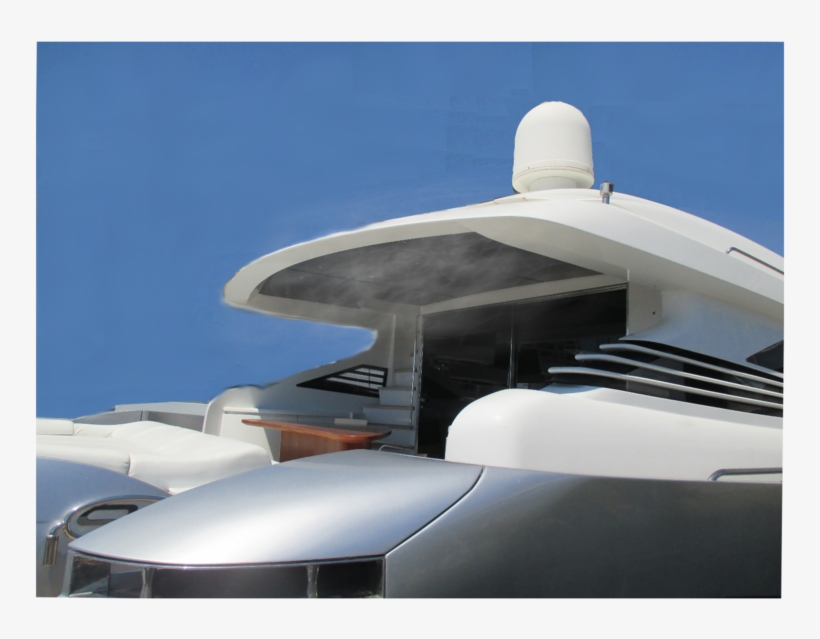 Flysilverbluefoglight - Luxury Yacht, transparent png download