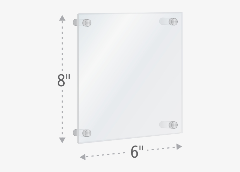 Zoom, Price, Buy - White Acrylic Sign With Standoffs, transparent png download