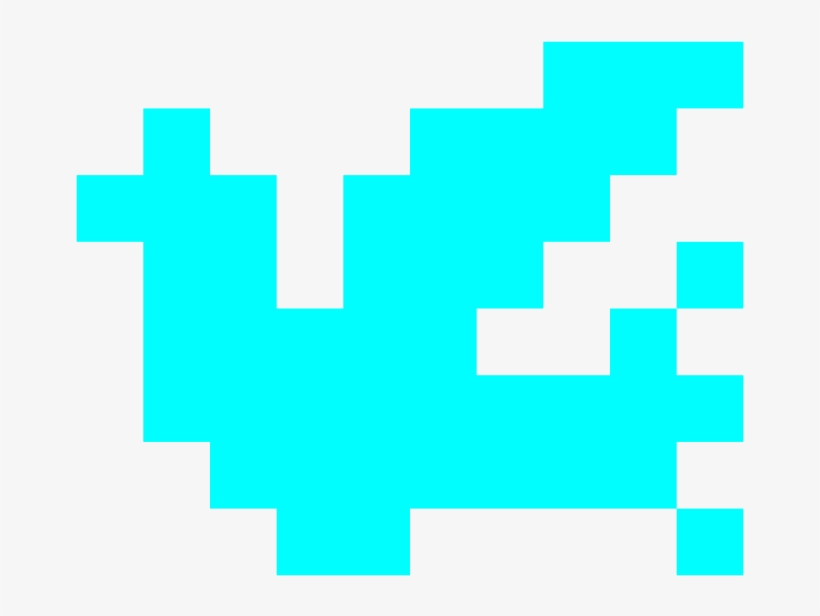 Peace Dove Pixel Art - Clip Art, transparent png download