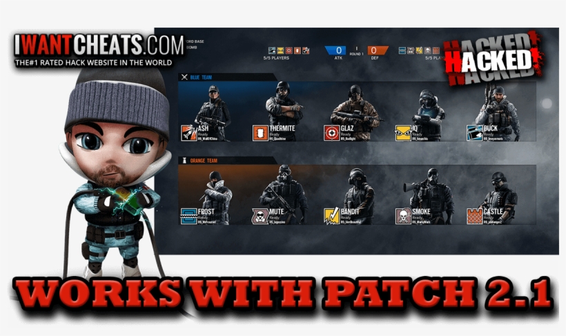 R6s Working With Patch - Tom Clancy's Rainbow Six Siege, transparent png download