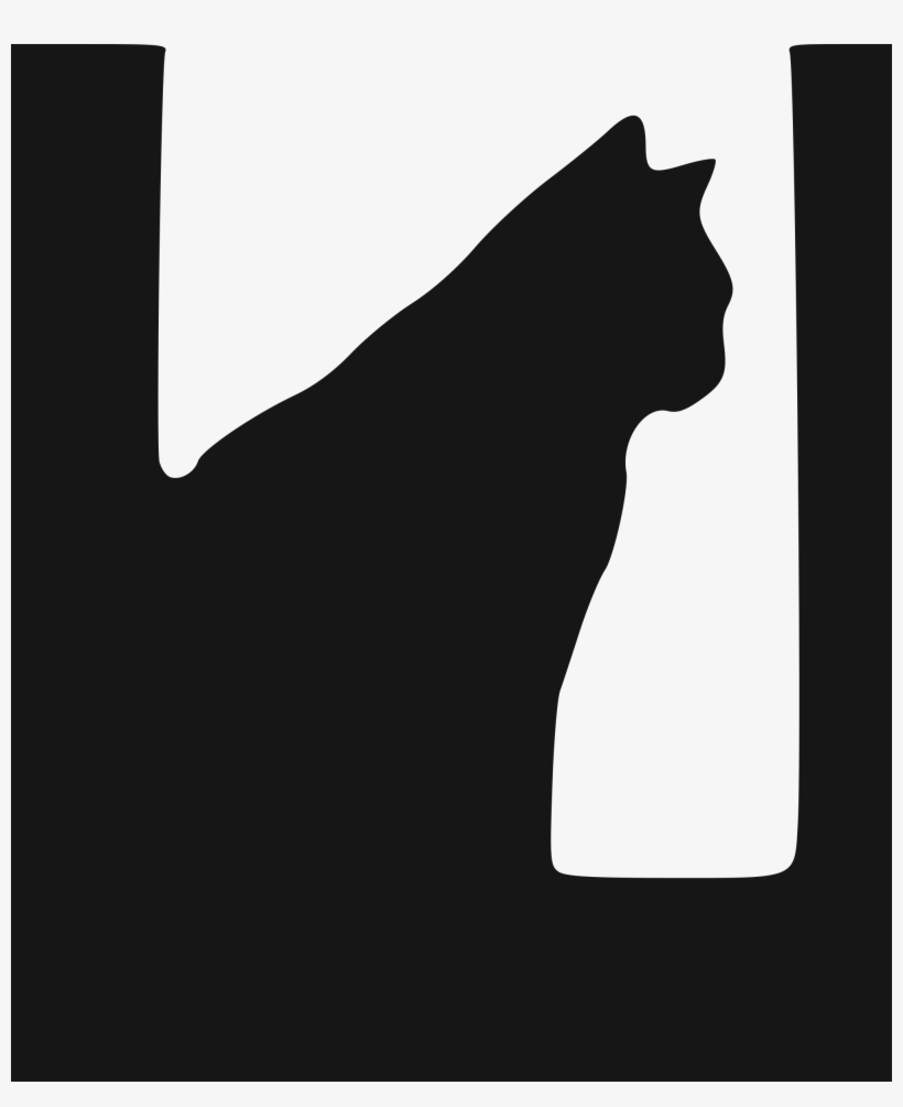 Open - Black Cat, transparent png download