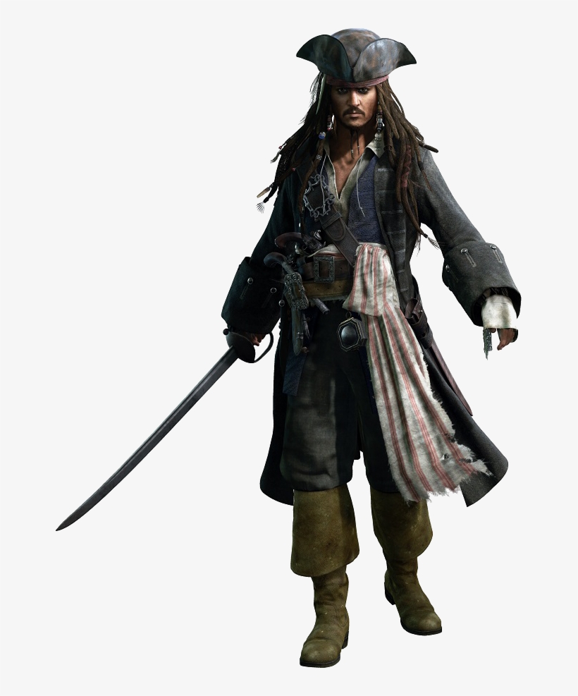 Captain Jack Sparrow Kingdom Hearts 3, transparent png download