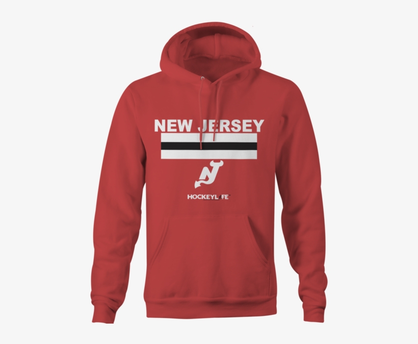 New Jersey Jersey Stripes Hoodie - Cornell University Sweatshirt, transparent png download