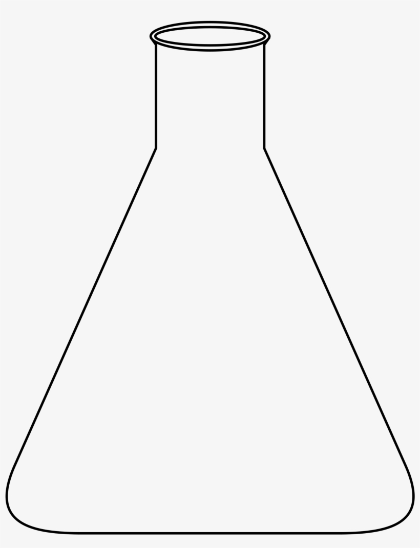 Big Image - Clipart Erlenmeyer, transparent png download