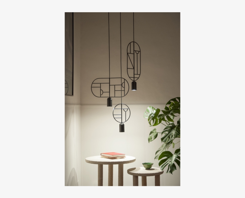Lines & Dots - Chandelier, transparent png download