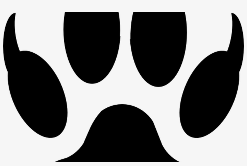 Wolf Paw Print Clip Art At Clkercom Vector Clip Art - Clip Art, transparent png download