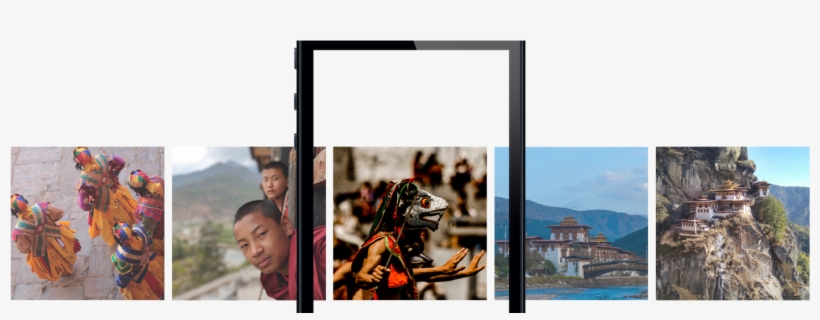 How To Implement Horizontal Scrolling Using Flexbox - Collage, transparent png download