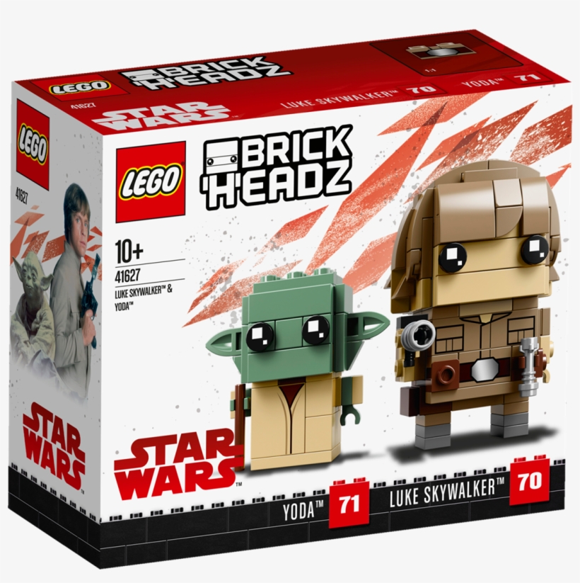 Lego Brickheadz Luke And Yoda, transparent png download