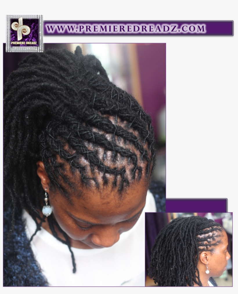 Dreadlock Styles For Women / Premiere Dreadz - Dreadlocks, transparent png download