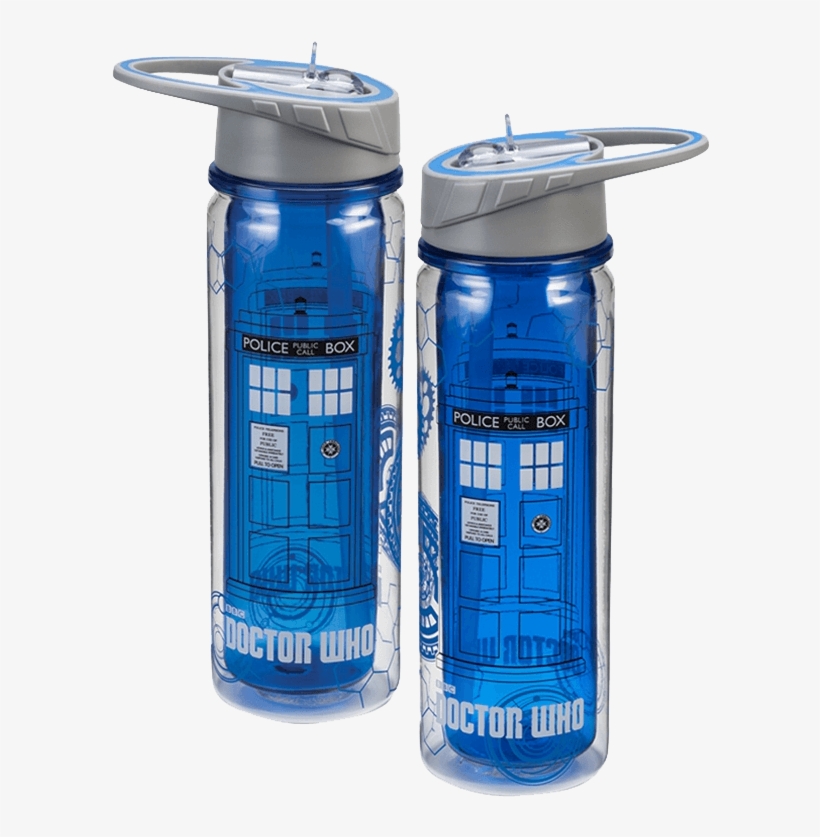 Doctor Who Water Bottle, transparent png download