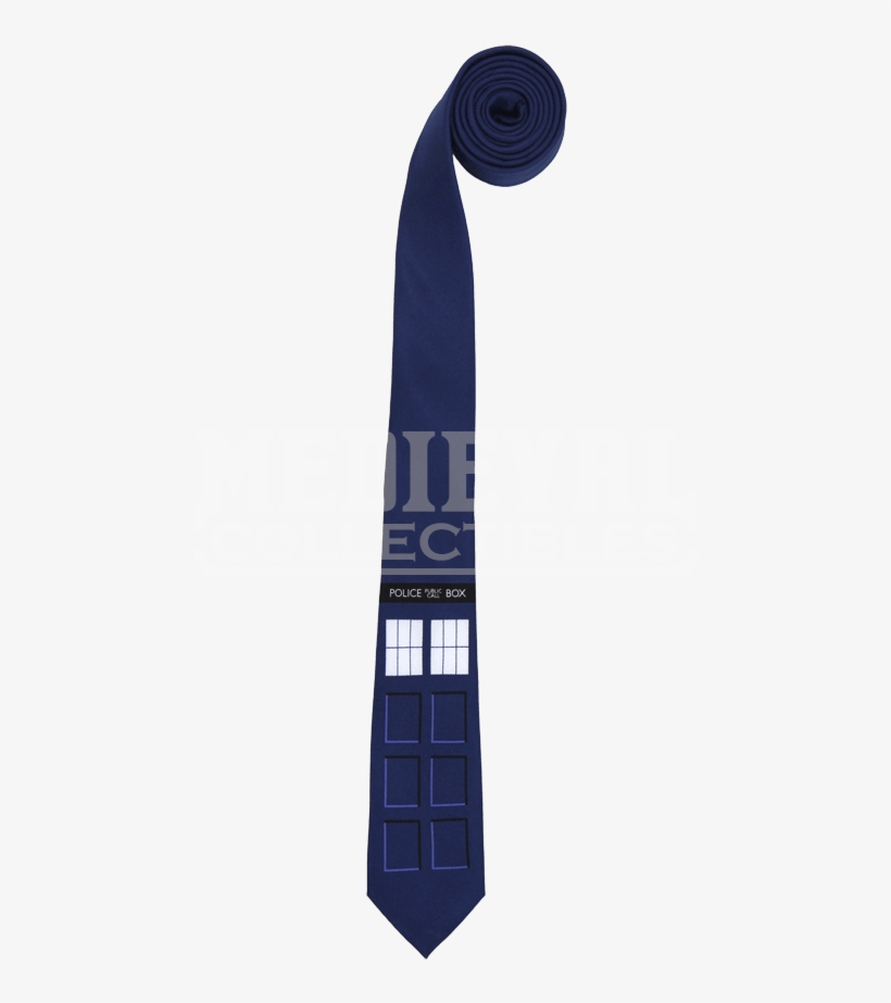 Doctor Who Tardis Skinny Tie, transparent png download