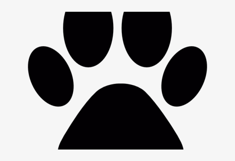 Paw Clipart Dawg - Silhueta Pata, transparent png download