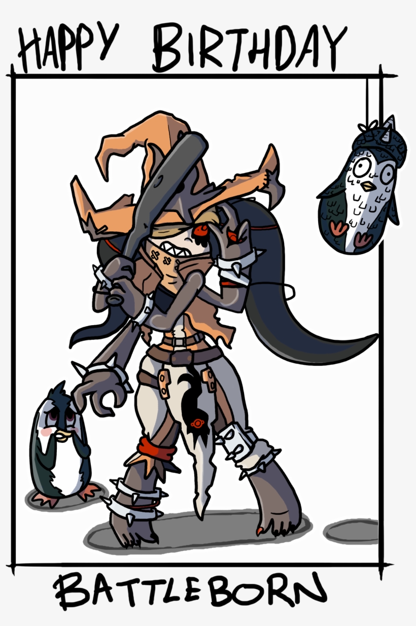 Happy Spawning Day, Battleborn - Cartoon, transparent png download