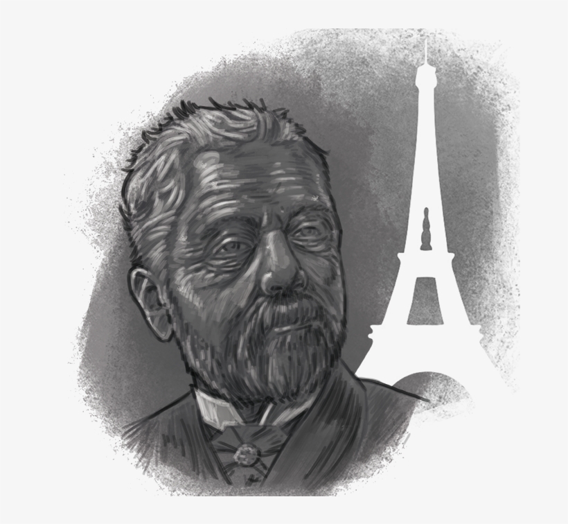 Civil Engineers In History - Gustavo Eiffel Png, transparent png download