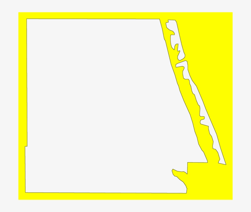 A Plain Frame Map Of St - Illustration, transparent png download