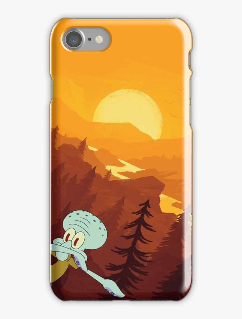 Squidward Dabbing Iphone 7 Snap Case - Iphone, transparent png download