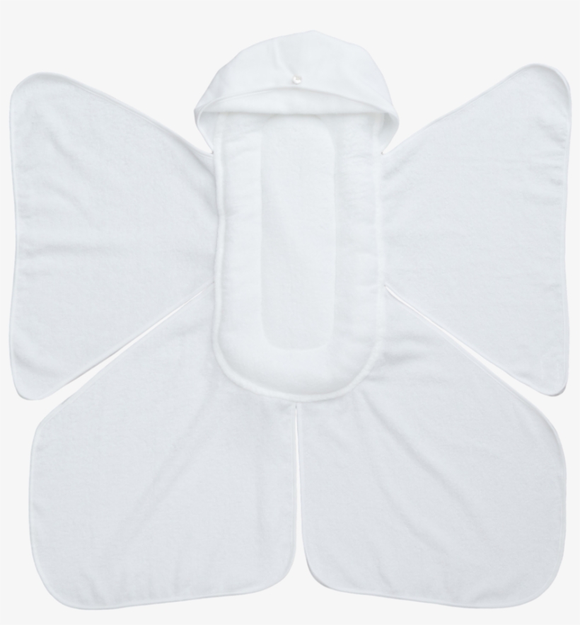 Snow Angel Cushioned Baby Bath Towel - Pillow, transparent png download