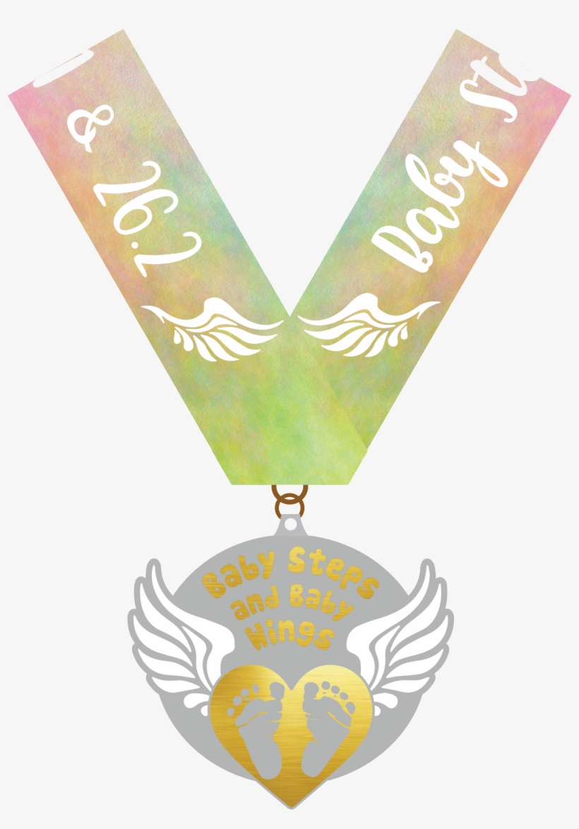 Baby Steps And Baby Wings 1 Mile, 5k, 10k, - Baby Steps And Baby Wings 1 Mile, 5k, 10k, 13.1, 26.2, transparent png download