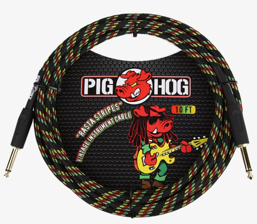 Pig Hog Vintage Woven Instrument Cable - Pig Hog Instrument Cable, transparent png download