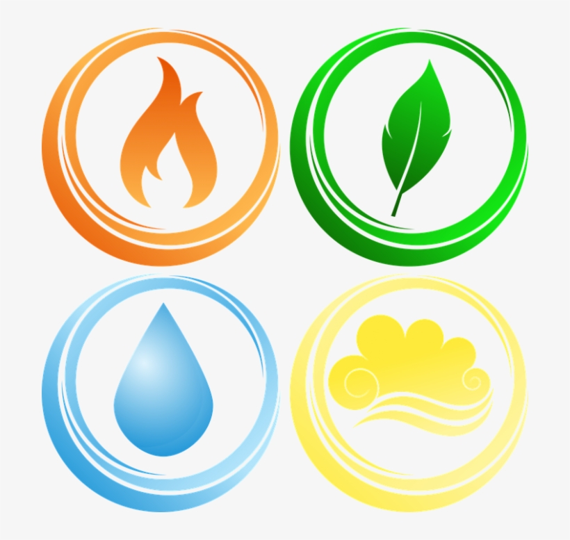 Air Graphic Png - Four Elements Clipart, transparent png download