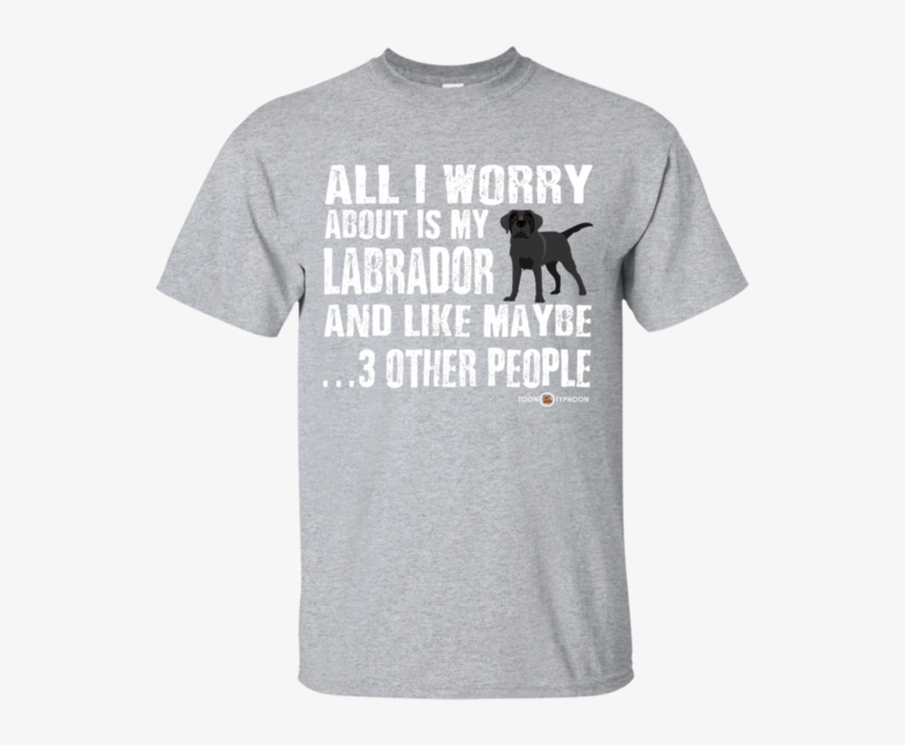 Custom Hilarious Labrador T-shirt - Pug, transparent png download