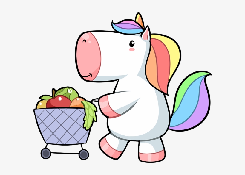 Groceries - Einkaufen Comic, transparent png download