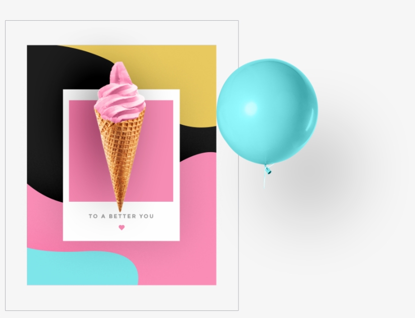 Instagram Photo Editor - Soft Serve Ice Creams, transparent png download