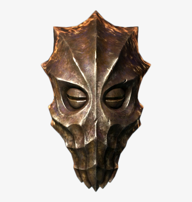 Dovahkiin Helmet Png, transparent png download