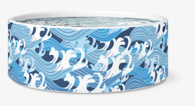 Load Image Into Gallery Viewer, Large Dog Bowl, Tri-color - Belt, transparent png download