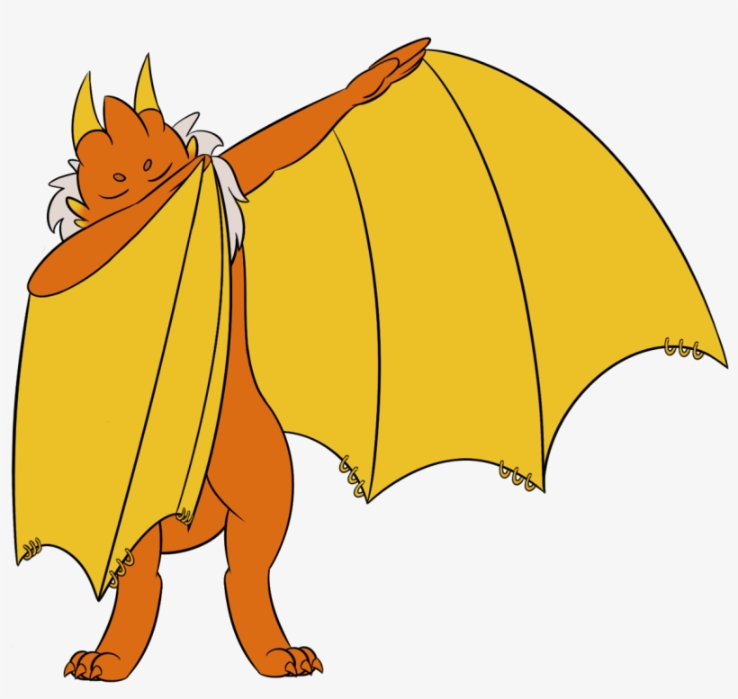 Behold A Legendary Wyvern, Al It's Me But As A Dragon - Cartoon, transparent png download