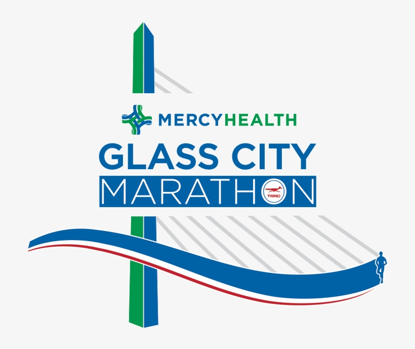 Where Is The Glass City - Glass City Marathon Logo, transparent png download