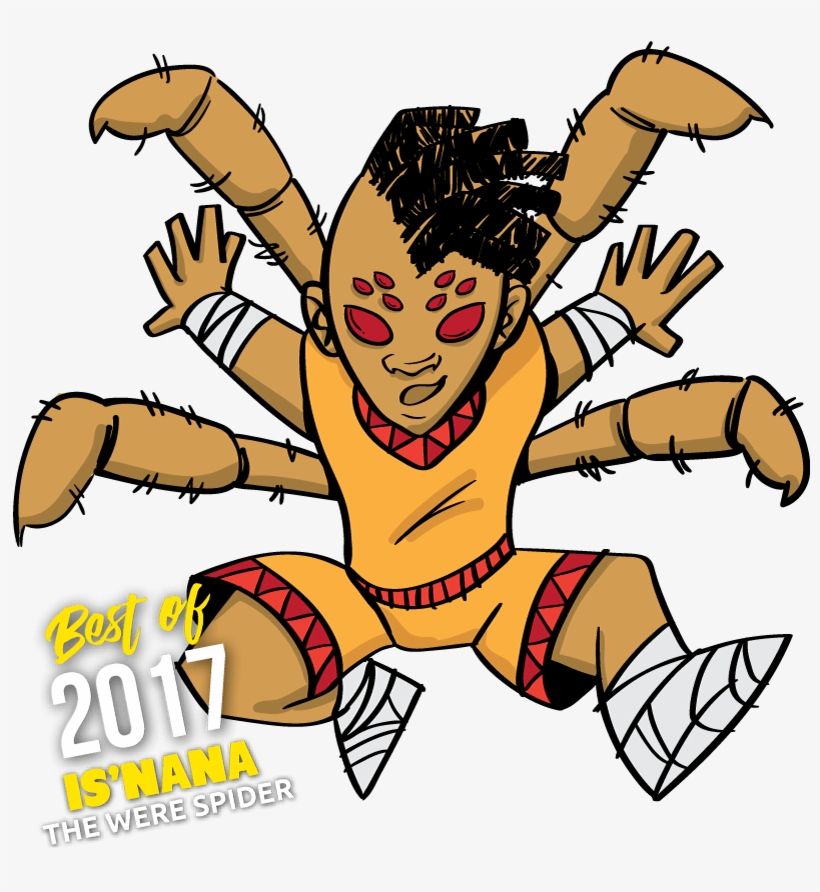 Is'nana Created By Greg Anderson-elysee - Cartoon, transparent png download