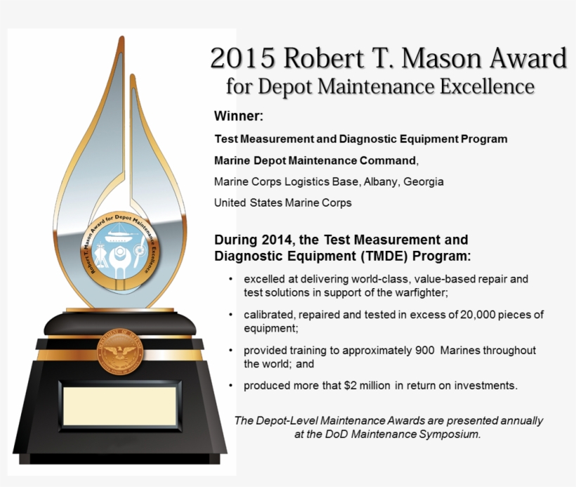 Return To The Mpp Awards Page - Maintenance Awards, transparent png download