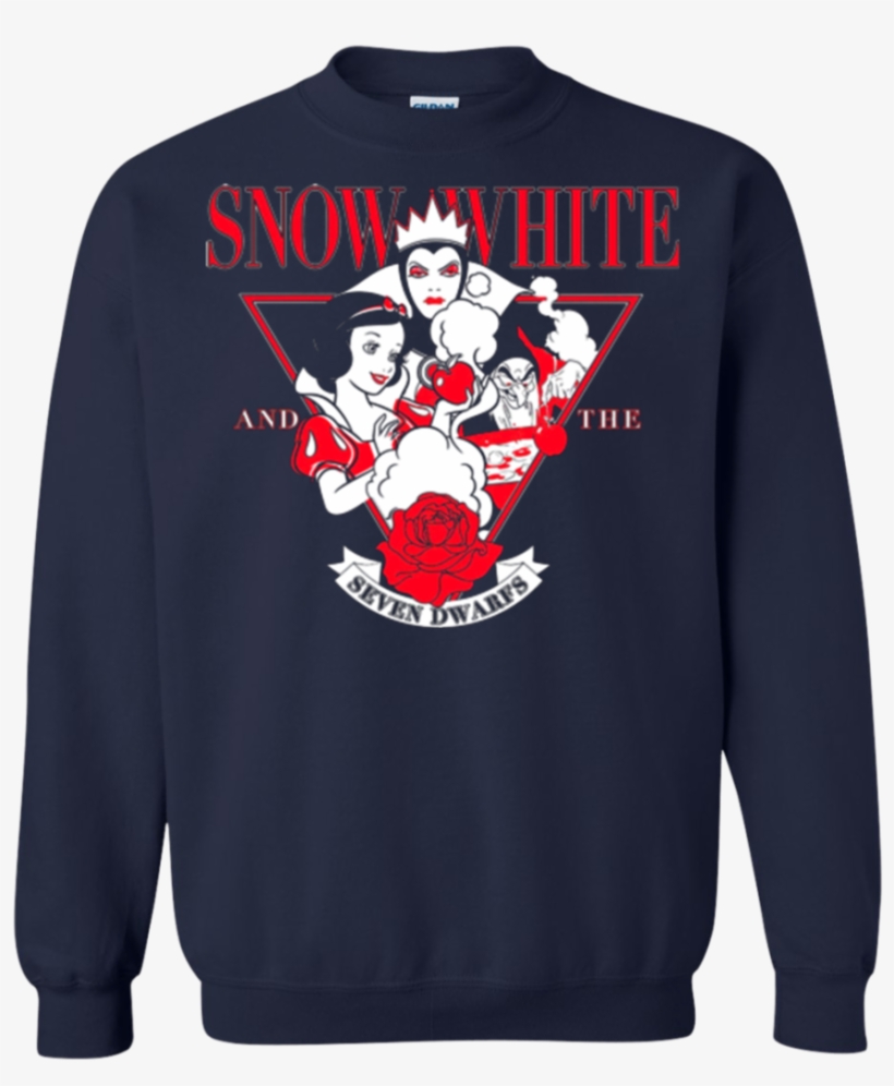 Disney Snow White Evil Queen Edgy Rose Graphic - T-shirt, transparent png download
