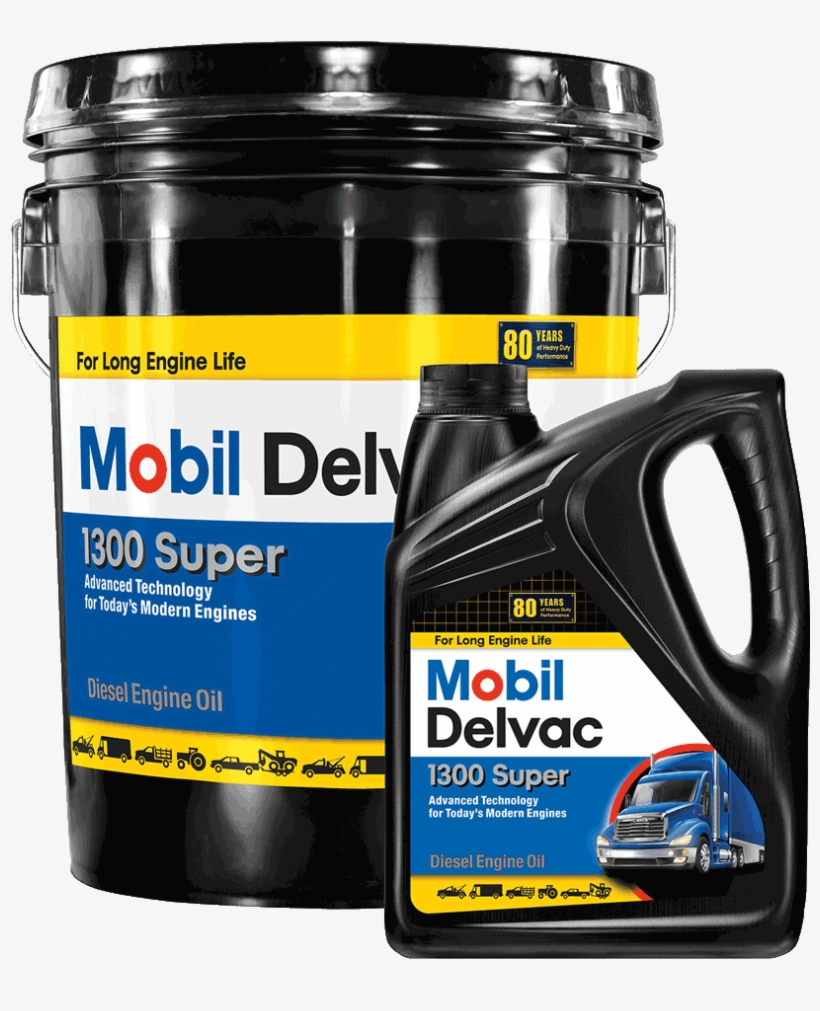 Mobile 1 Delvec 1300 Super - Mobil 1 15w40 Diesel, transparent png download
