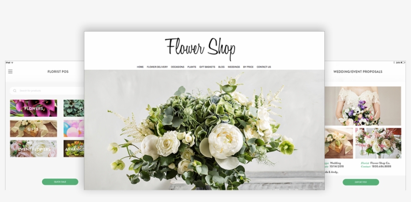 Our Cloud Based Platform Makes It Easy To Set Up On - Florist Software, transparent png download