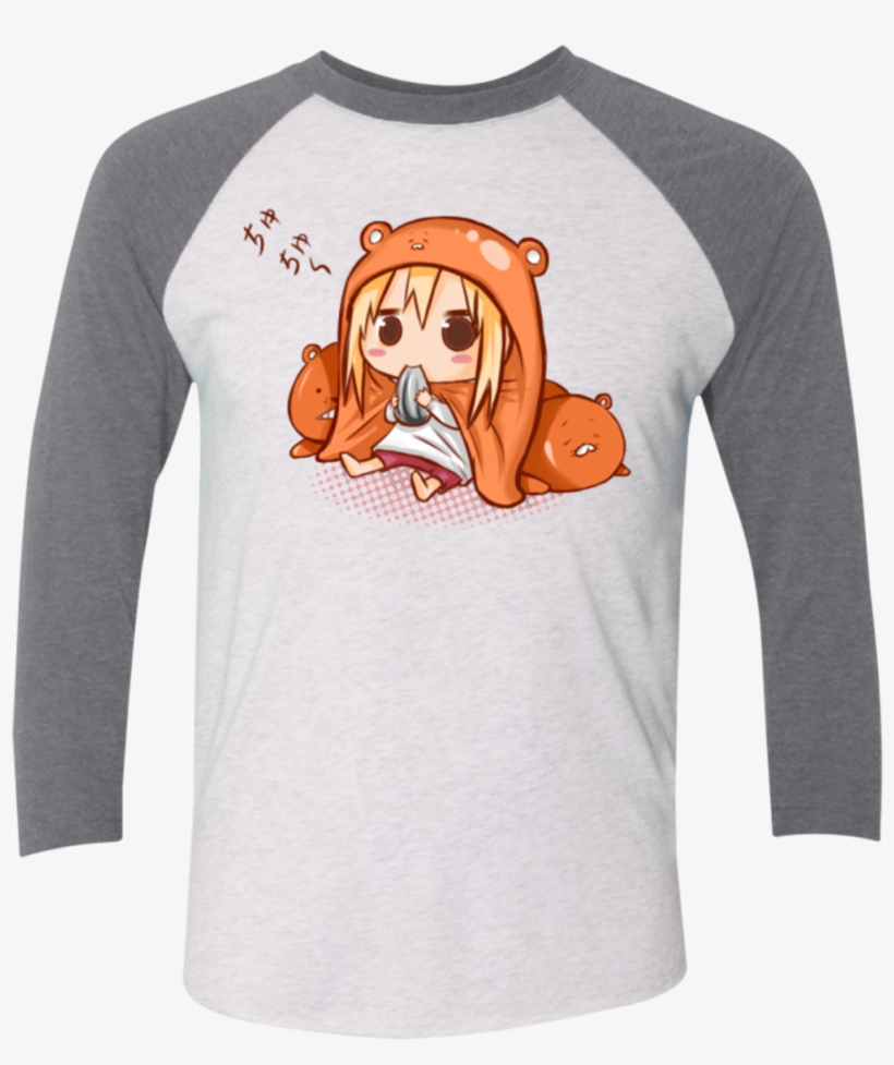 Umaru Chan Triblend 3/4 Sleeve, transparent png download
