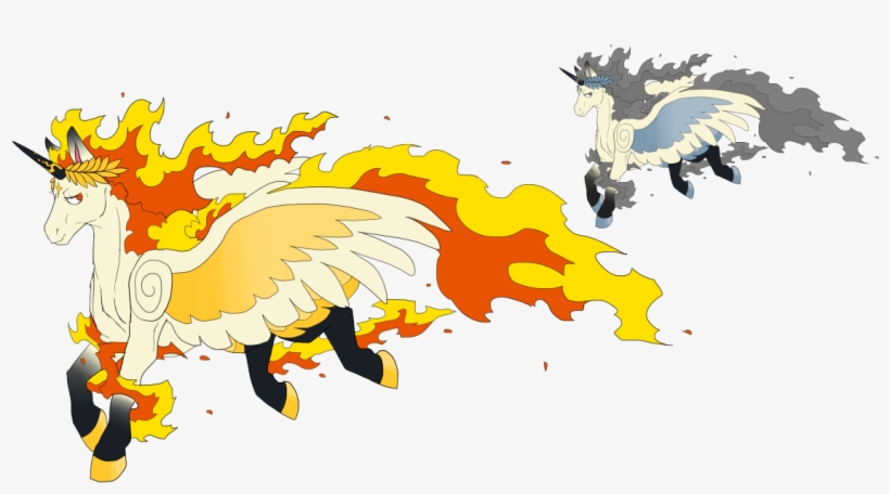Have A Quick Mega Rapidash I Just Designed I'm Not - Illustration, transparent png download